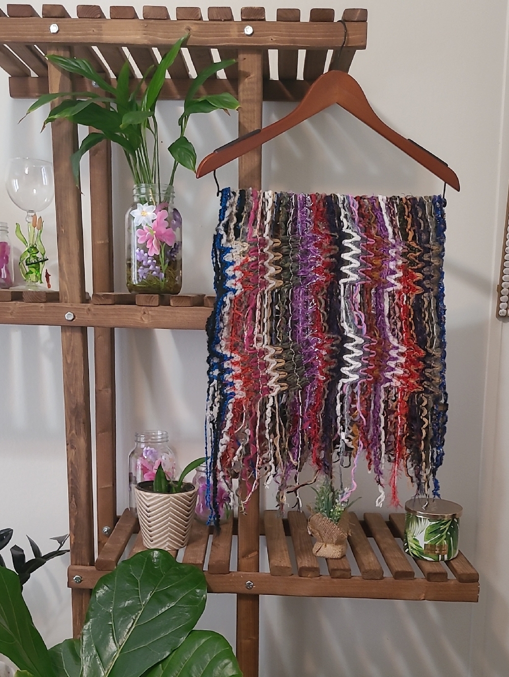 Colorful Crochet Scarf